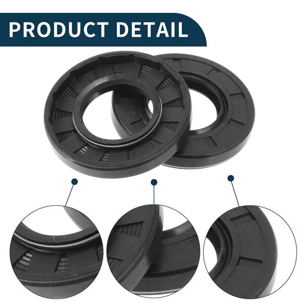 Set of 5 Oil Seal Rotary Shaft Seal NBR Rubber 25x48x7mm
