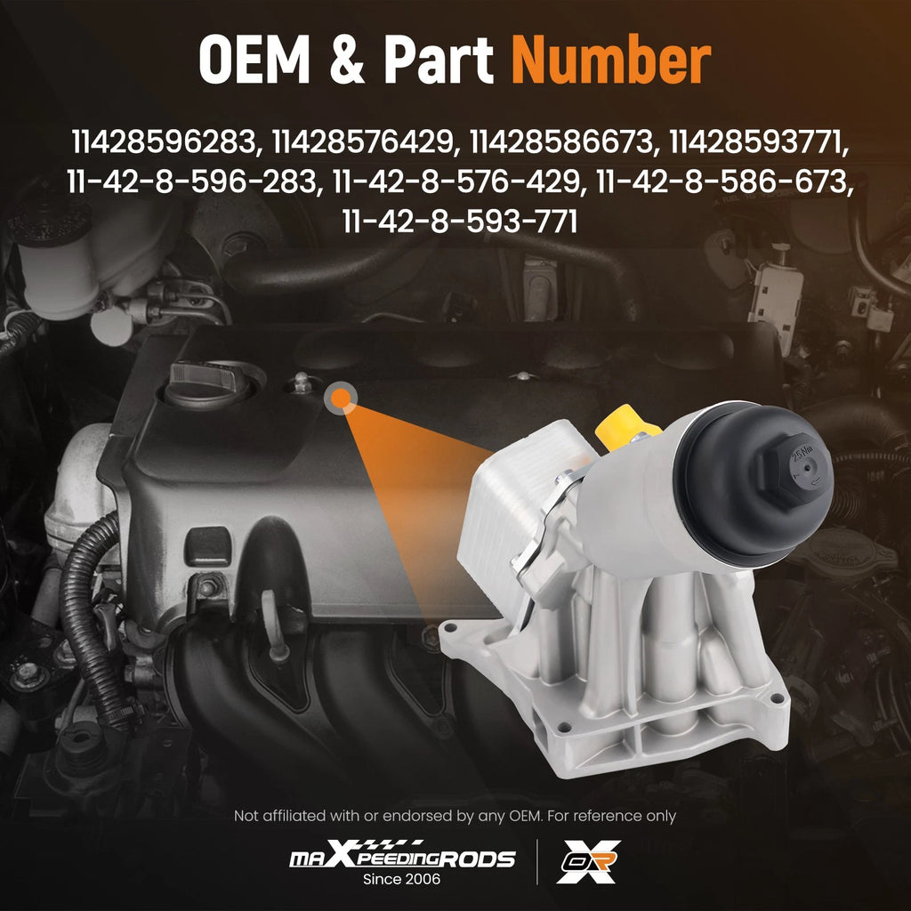 Engine Oil Filter System for BMW 530e xDrive (2018–2020) 11428593771