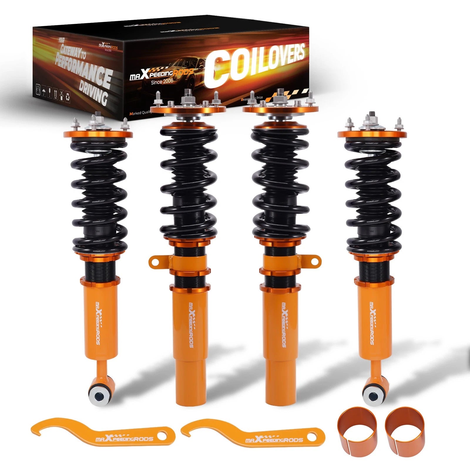 Adjustable Coilovers Kit for BMW E39 528i 530i 5 Series (1997–2003)