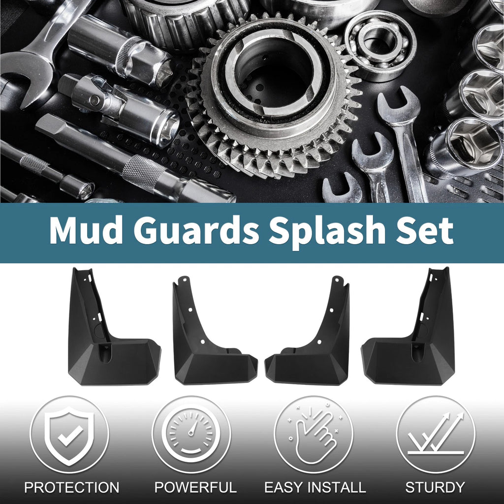 Set of 4 Mud Flaps Splash Guards for Toyota Innova (2022–2023)