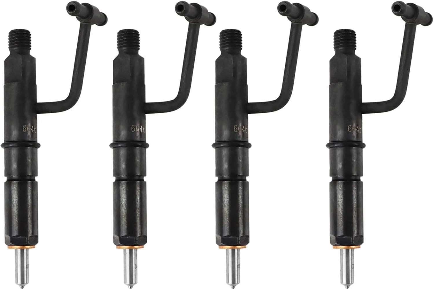 4X Fuel Injector 6646906 for Isuzu 4JB1 Mustang Bobcat 843 853 960 2060