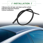 Right Side Roof Sealing Strip for Honda Civic (2016-2021)
