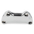 1" Bar Smooth Handlebar Riser Top Clamp Chrome for Harley Dyna Softail Sportster
