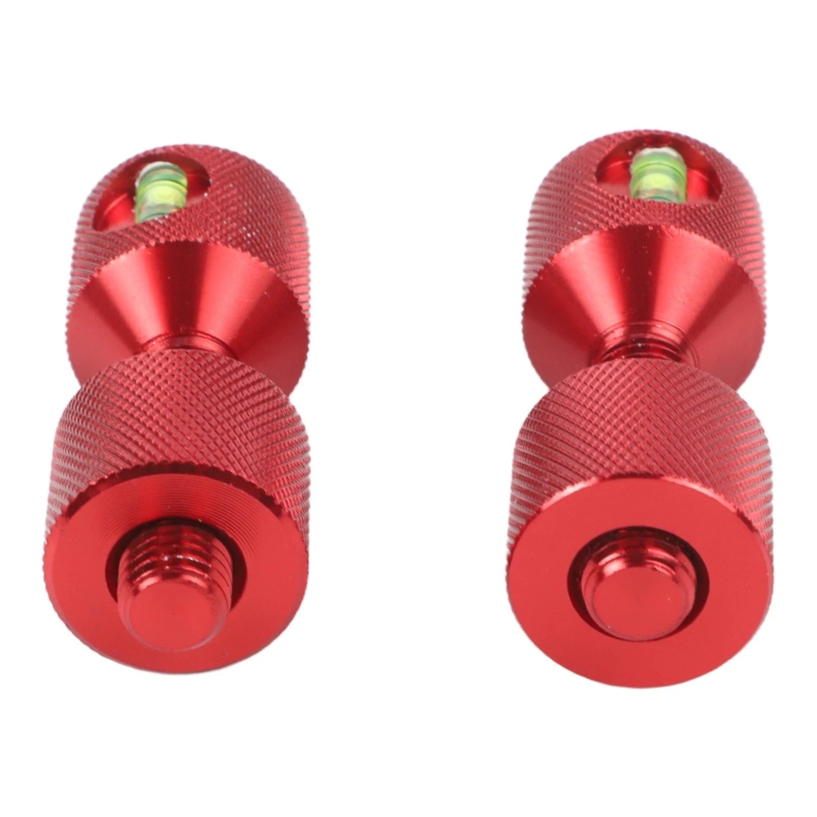 Set of 2 Flange Alignment Pins for 14 Inch Aluminum (with Built In Level)