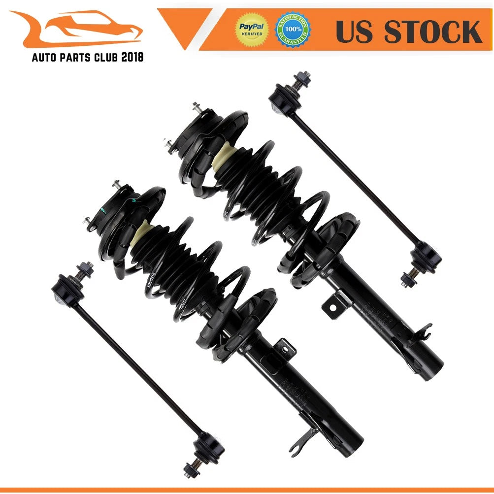Front Struts Assembly & Sway Bar End Link for Ford Focus (2000–2005)