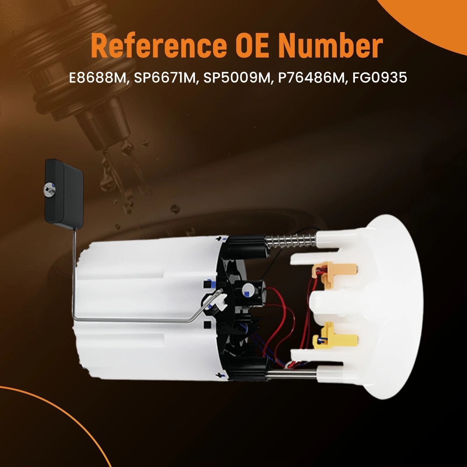 Fuel Pump for BMW X1 128i 135i 325i 328i 330i 335i 335is (E8688M)