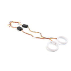 70MM White Amber Switchback LED Halo Rings for Car Headlight Retrofit