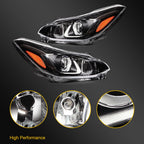 Headlight Assembly for Chevy Spark (2019–2022) Projector Left+Right Pair