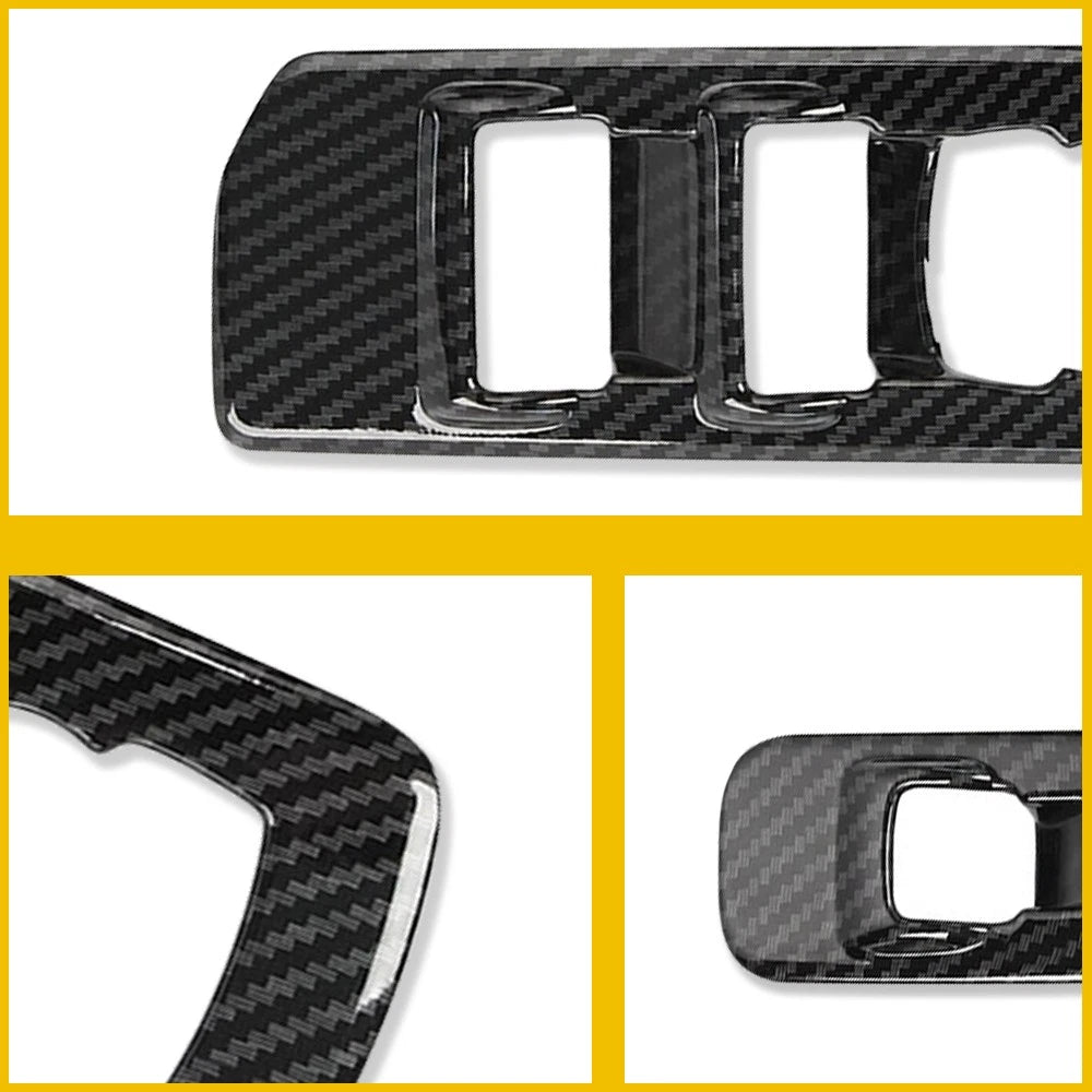 Carbon Window Lift Panel Cover for Ford F150 (2015-2023)