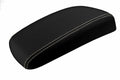 Leather Console Lid Armrest Cover for Ford Taurus (2001–2006) Beige Stitch