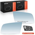 Pair Heated Blue Power Mirror Glass for BMW 525i 528i xDrive (2006–2010)
