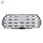 Chrome Front Upper Mesh Grille for Toyota Tundra (2022-2023)