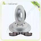 Rear Brake Rotors & Ceramic Pads for Buick Century, Chevy Impala, Pontiac Montana