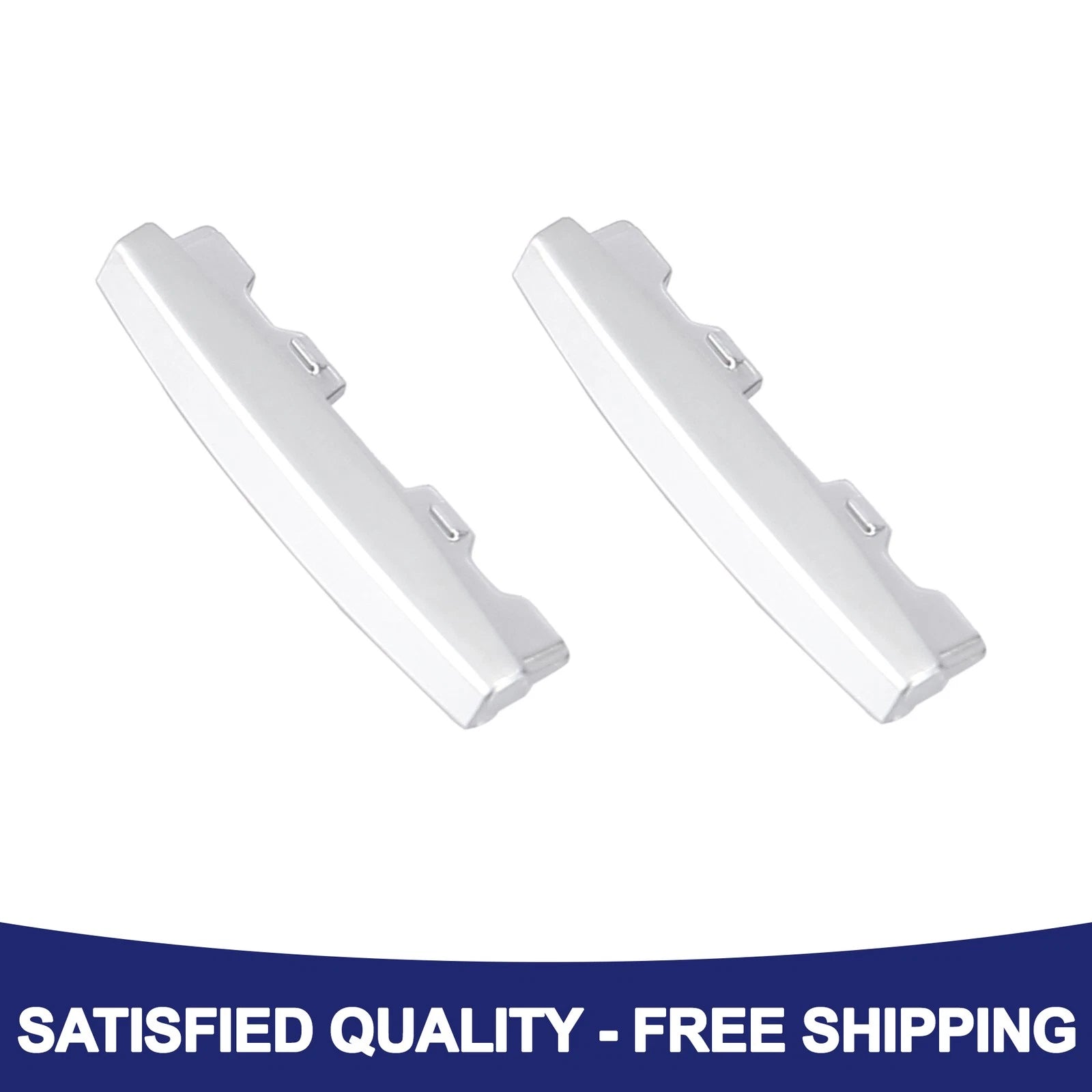 Set of 2 Chrome Plated AC Air Vent Outlet Tab Clips for BMW X5 F15