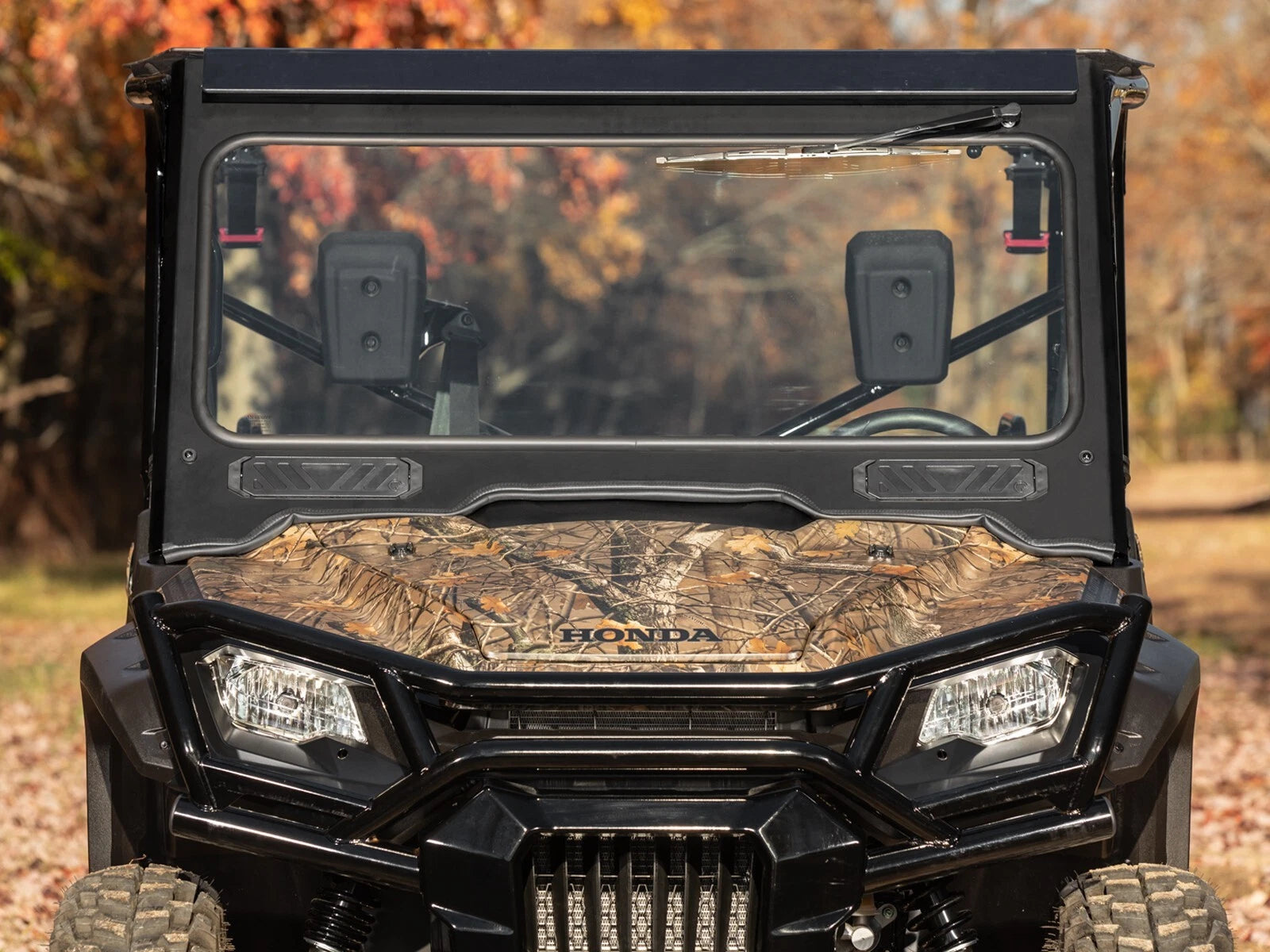 SuperATV Glass Windshield for Honda Pioneer 1000 (2016–2023)
