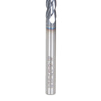 Set of 5 Carbide End Mills for Various Applications (2" Overall Length)