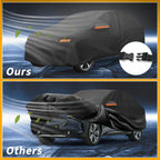 Waterproof Car Cover for Subaru Solterra (2023–2023) 190T-PU with Zipper