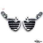 Chrome 5" Mini Wing Highway FootPeg for Kawasaki Vulcan VN (Year Range)