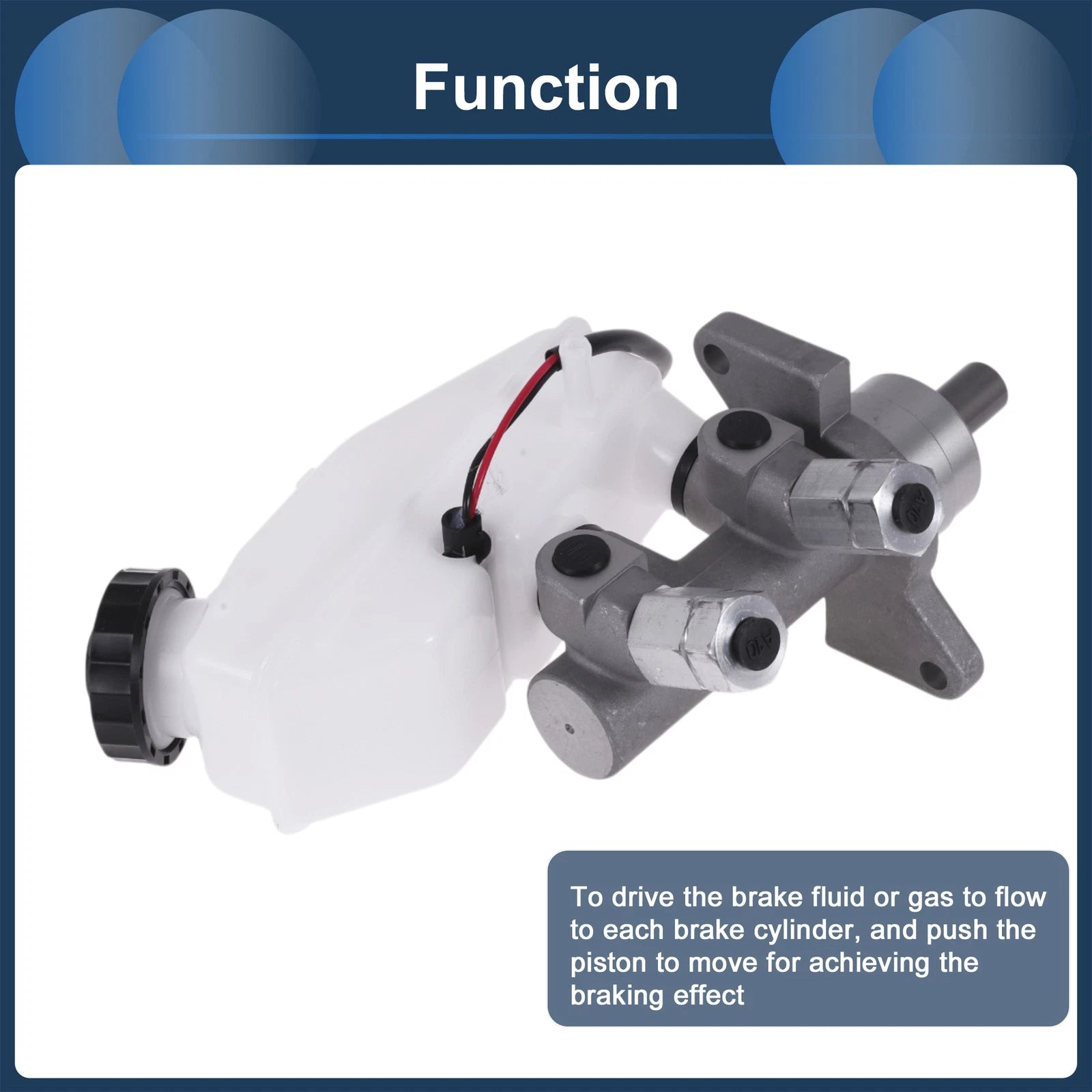 Brake Master Cylinder with Reservoir No. 83742807 for Chevrolet Aveo (2009–2017)