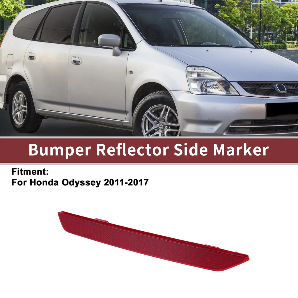1 Pc Rear Left Bumper Reflector for Honda Odyssey (2011–2017) No. 33555TK8A01