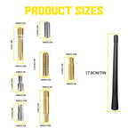 7" Short Black Antenna Mast for Chevy Silverado (2006-2025)