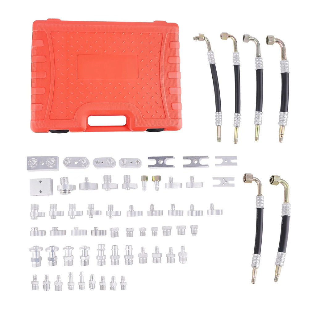 A/C Compressor Leak Detection Tester Tool Set for Car Truck (56-Piece)