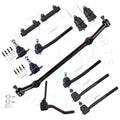 Set of 12 Front Lower Ball Joints and Tie Rod Ends for Buick Electra LeSabre 