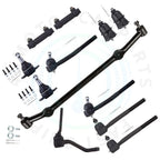 Set of 12 Front Lower Ball Joints and Tie Rod Ends for Buick Electra LeSabre 