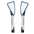CNC Rear View Side Mirrors for Yamaha R6 (1999–2003) & R1 (2000–2001) Silver
