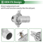 Engine Coolant Thermostat Housing for Mercedes-Benz C240 E320 E500 (2001-2005)