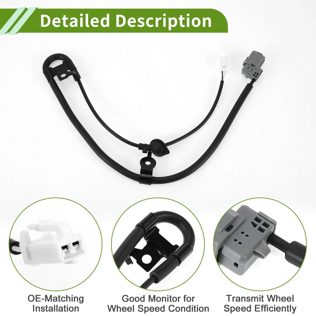 ABS Wheel Speed Sensor No. 895160E080 for Toyota Highlander (2001–2007)