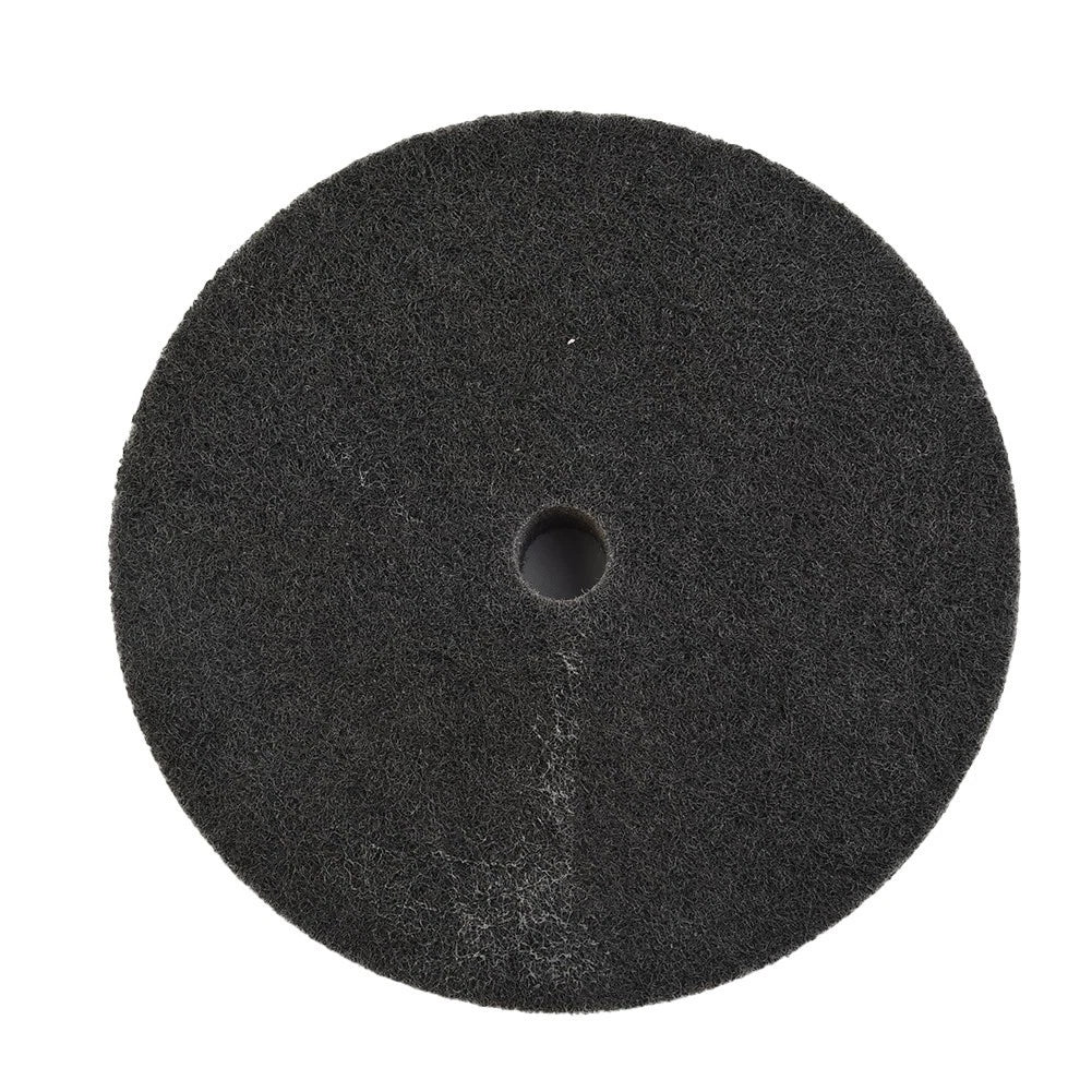 Fiber Wheel Pad Polishing Disc 150mm Dia. 25mm Thick 180Grit for Metal Buffing