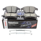 Bosch QuietCast Front Ceramic Brake Pads & Hardware for Ford Fusion MKZ (2013–2020)