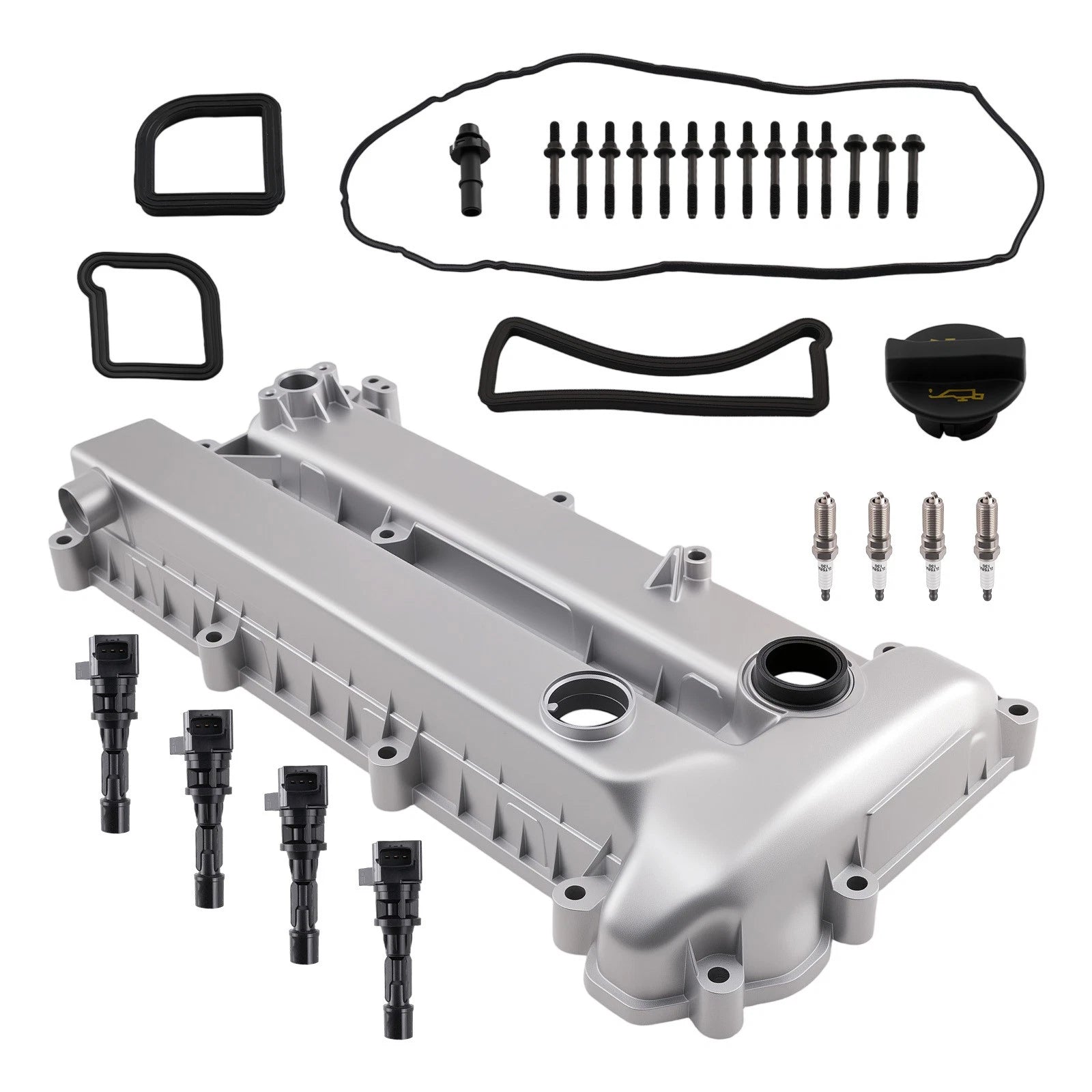 Valve Cover Gasket Ignition Coil Kit for Ford Fusion 2006–2009 6M8Z6582E