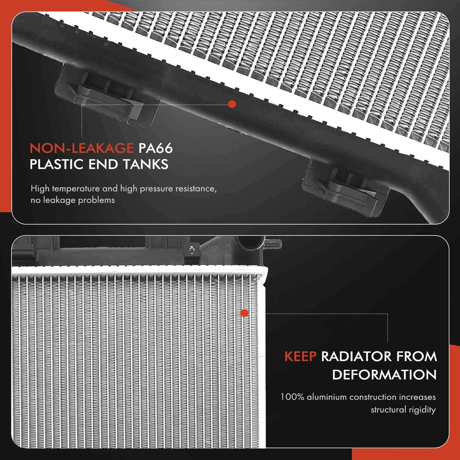 Radiator for Hyundai Elantra (2012–2013) and Kia Forte Koup (2014–2016)