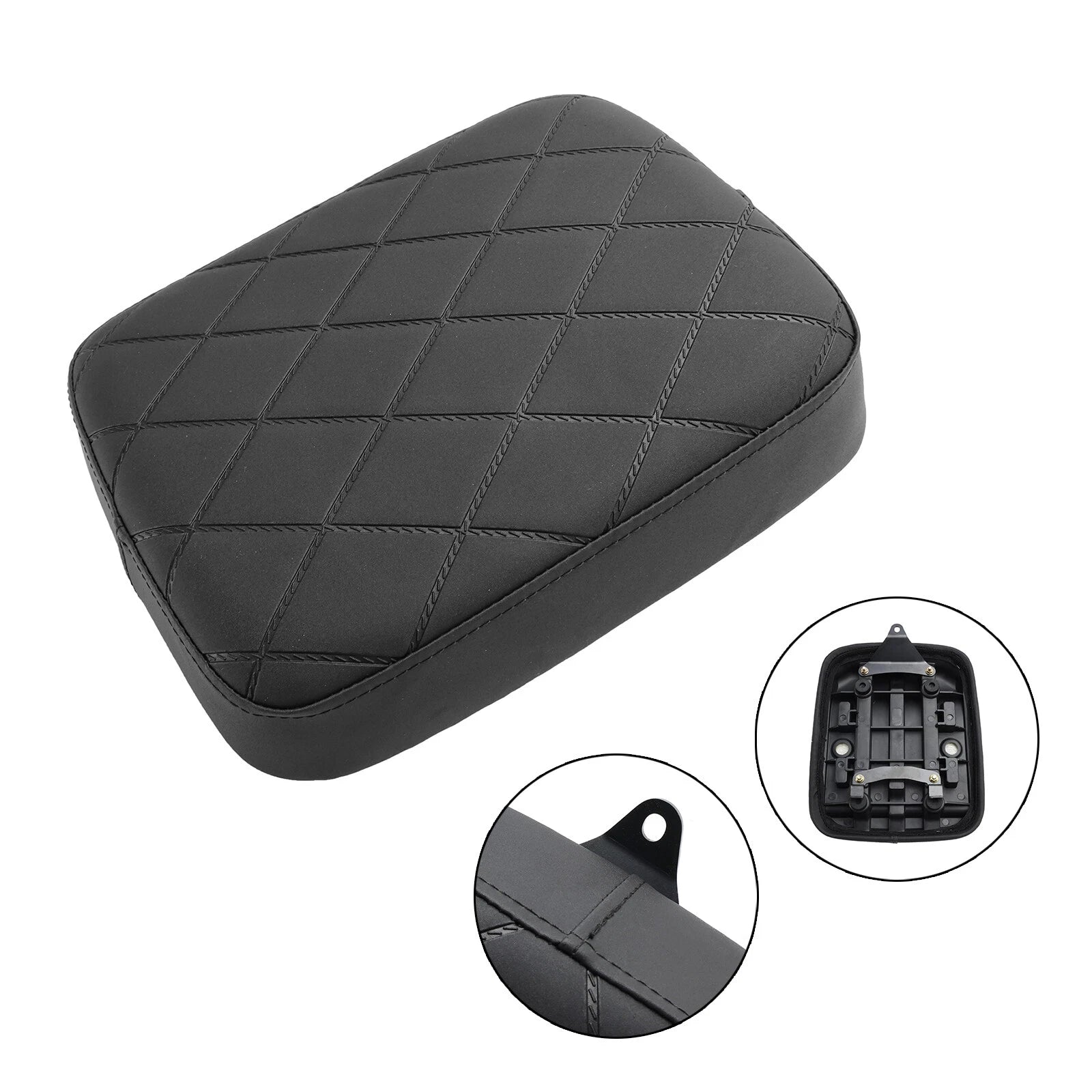 Rear Passenger Seat Cushion for Honda Cross Cub 110 (2023) - Flat Black