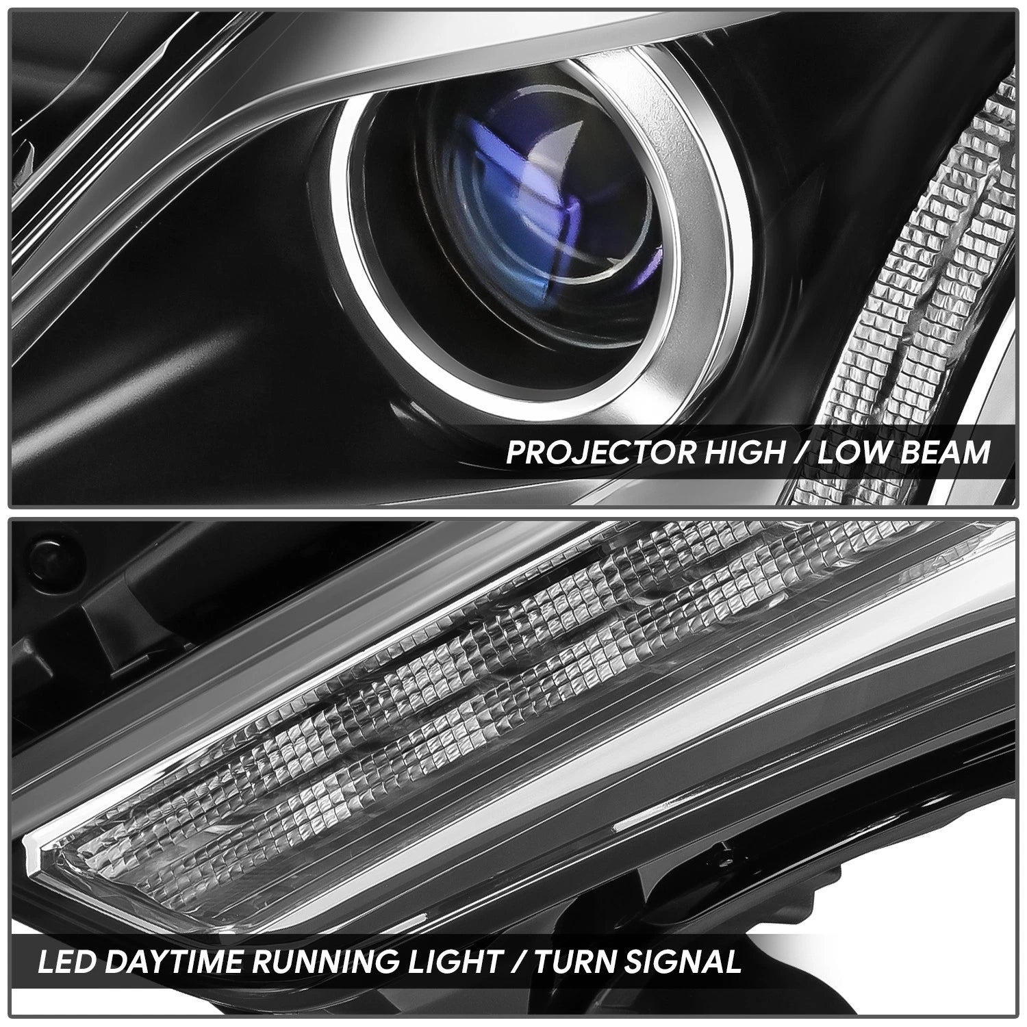 Left Driver Side Projector Headlight Assembly for Cadillac XT5 (2017–2019)