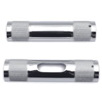 Chrome Handlebar Riser Adapter for Harley (1'' to 1.25", Steel)