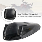 Rear Tail Seat Fairing Cowl Cover for Street Triple RS 765 (2020–2024) Carbon