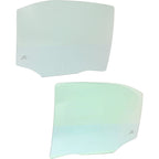 Set of 2 Door Glass for Ford Fusion (2006–2012) Rear Left and Right