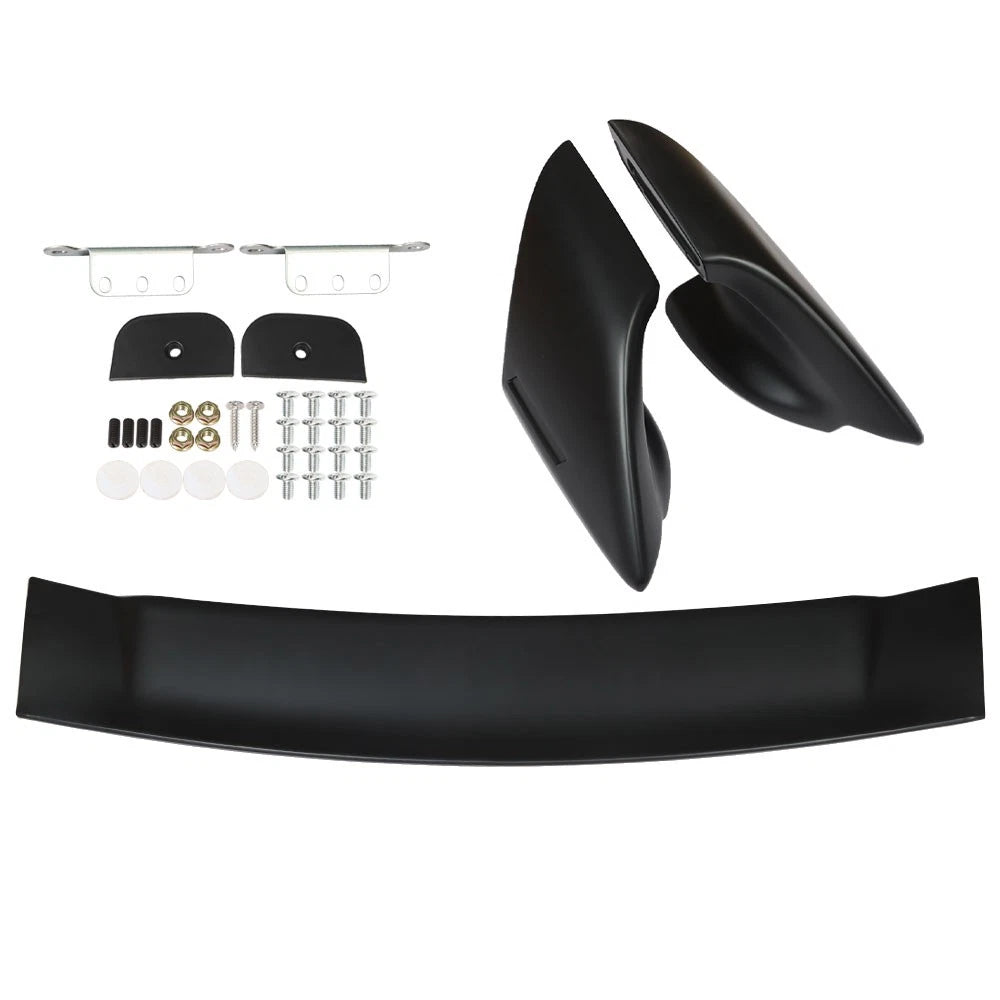 Mug Style Black JDM Trunk Spoiler Wing for Toyota Corolla (2014–2019)