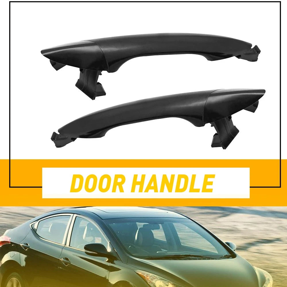 Set of 2 Outside Exterior Door Handles for Hyundai Elantra (2011–2016)