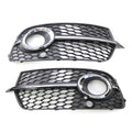 Front Fog Lamp Grill Cover Chrome Trim for Audi Q5 (2013-2017)