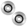 2X Brembo Front Coated HC 345mm Brake Disc Rotors for Audi S4 (2004–2009)