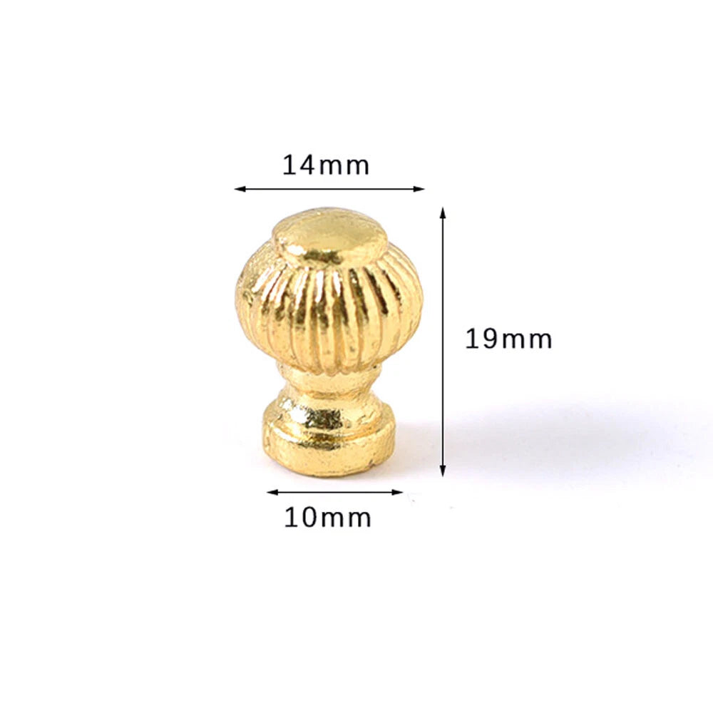 5Pcs Zinc Alloy Drawer Knobs for Jewelry Box Furniture Handle