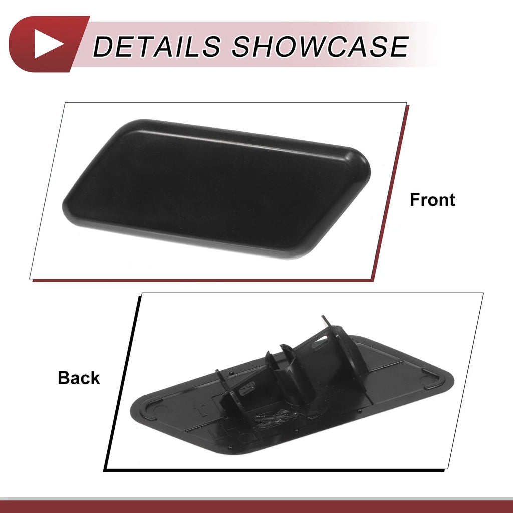 Front Left Washer Nozzle Cover Cap for Subaru Outback (2010–2012) Unpainted