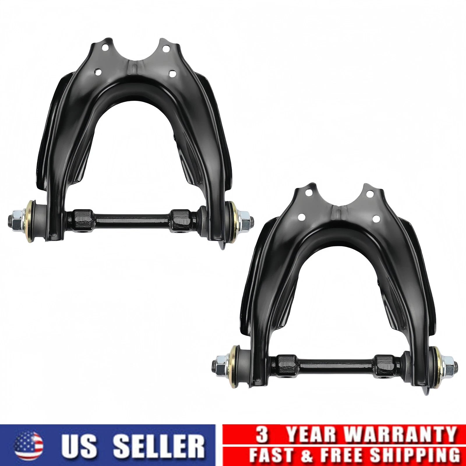 2X Front Upper Control Arm Assembly for Toyota T100 (1993–1998) 2.4L 3.0L 3.4L