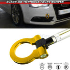 Anodized Alloy Gold Track Racing Tow Hook for Audi A4 A5 A7 B8 RS7 S4 S5 (2010–2017)