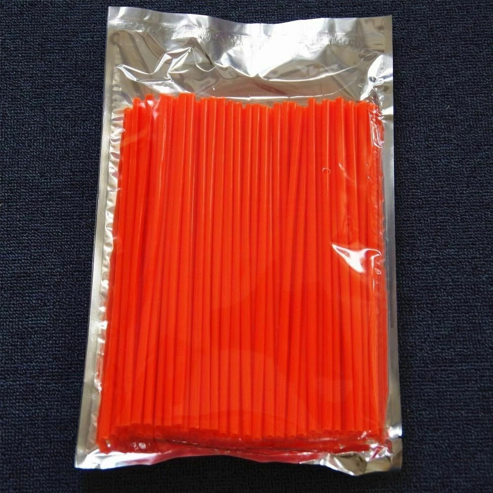 Set of 4 Orange Handguard Spoke Covers for KTM 50/65/85/125/150/250/350/450/500