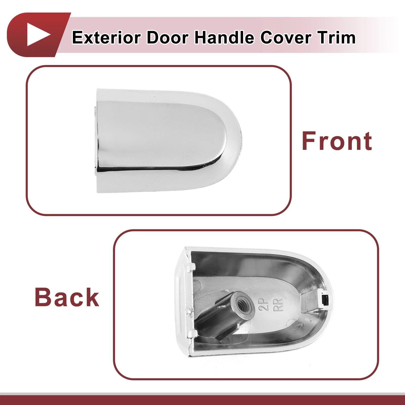 Exterior Door Handle Cover Trim No. 836622P010 for Kia Sorento (2011–2015)